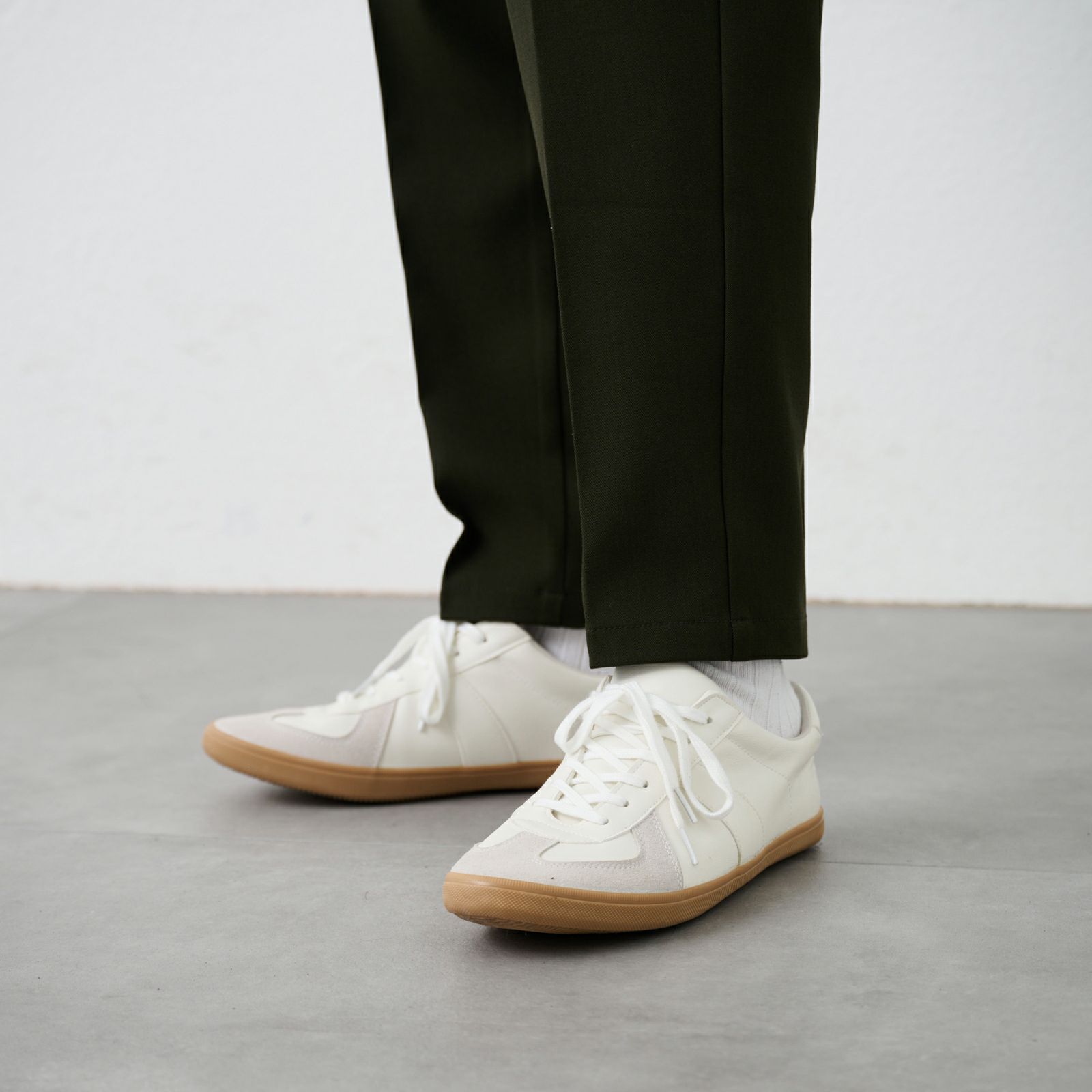 【オルスタ】ウールライクイージーパンツ