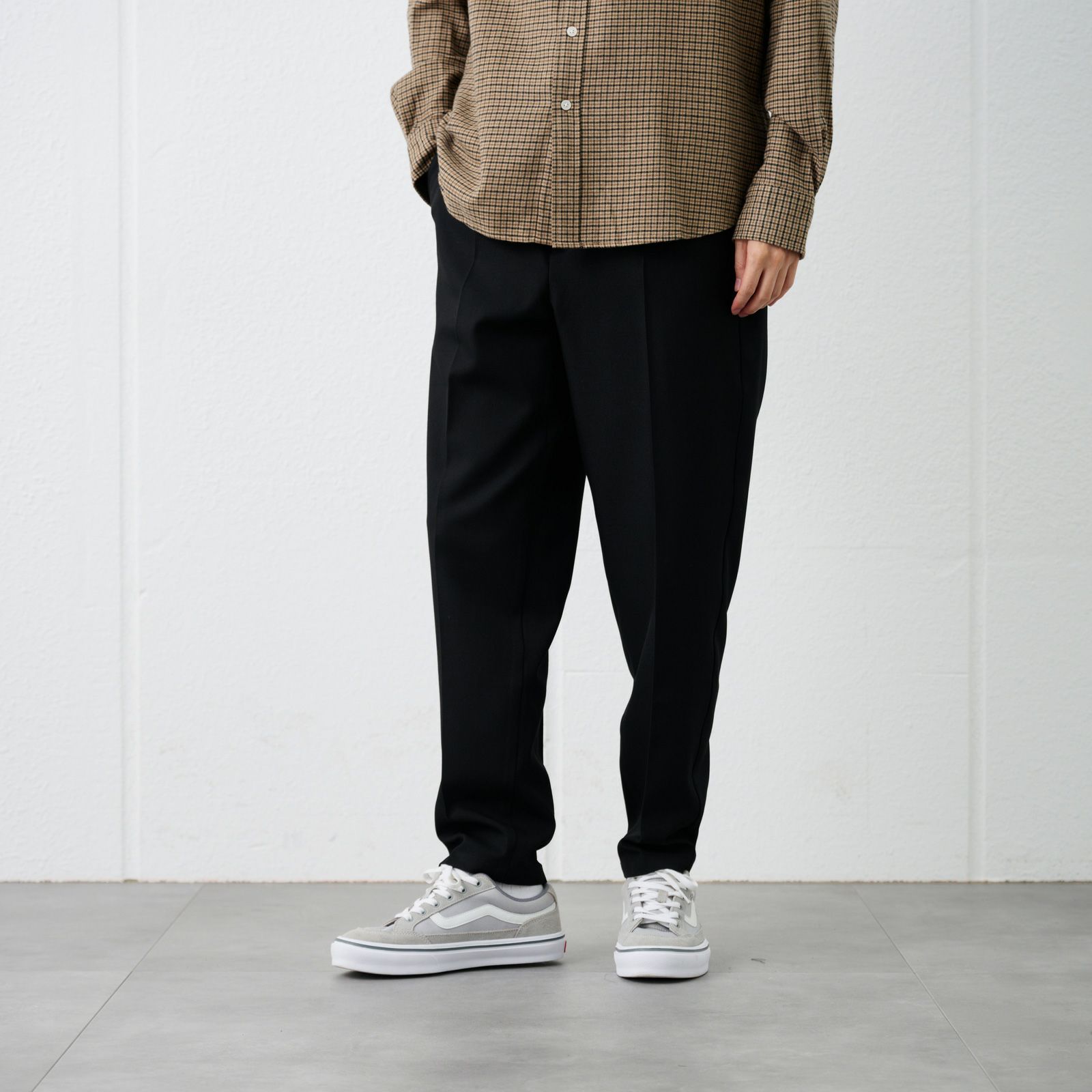 【オルスタ】ウールライクイージーパンツ