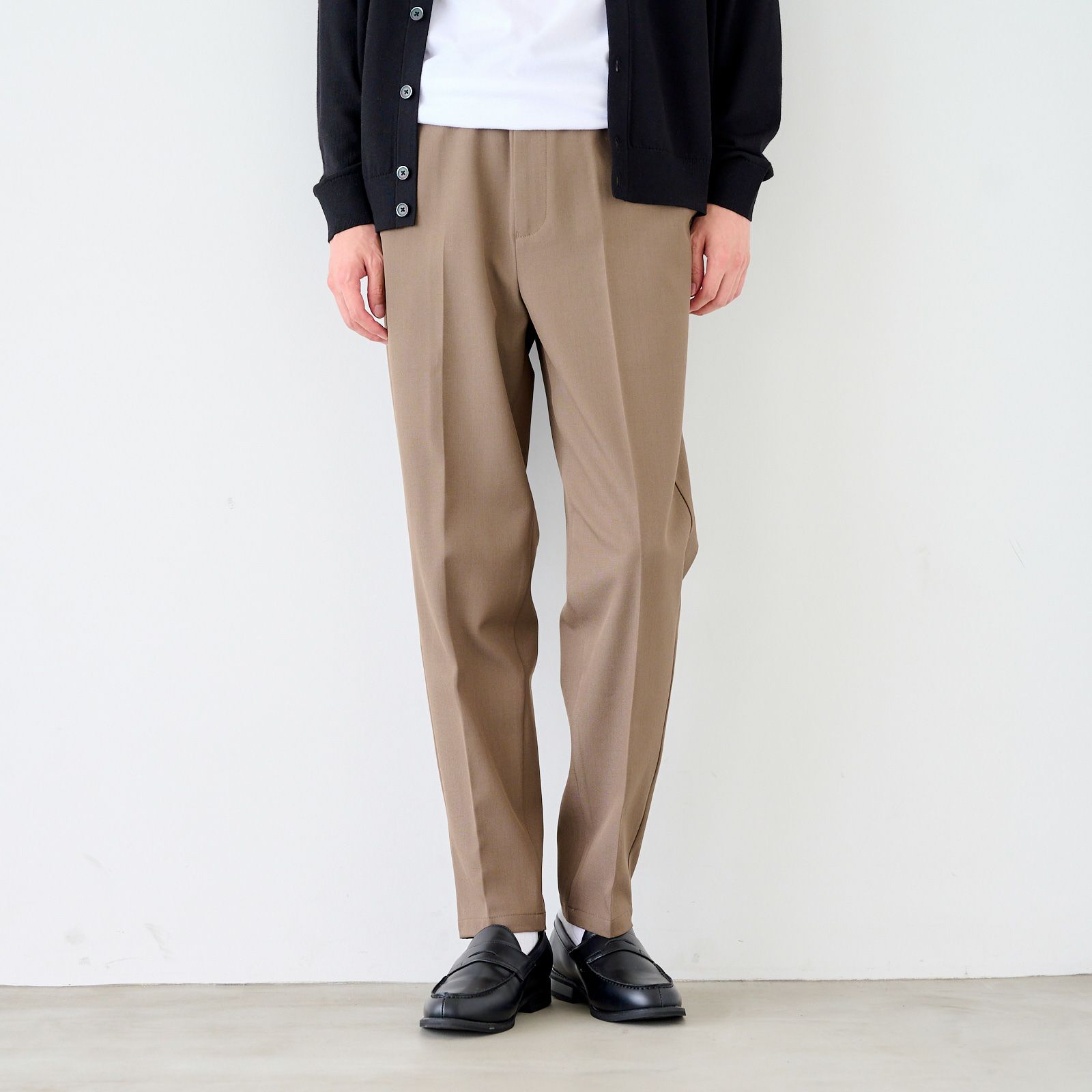 【オルスタ】ウールライクイージーパンツ