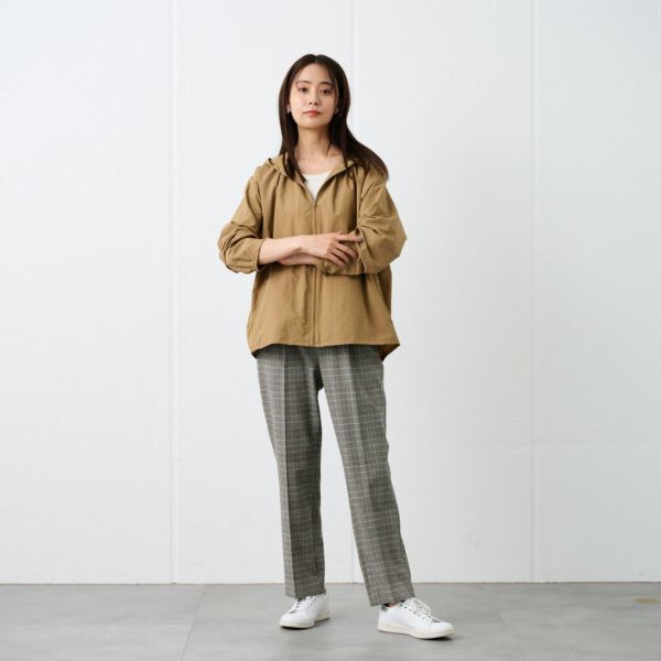 はっ水　ナイロンマウンテンパーカ