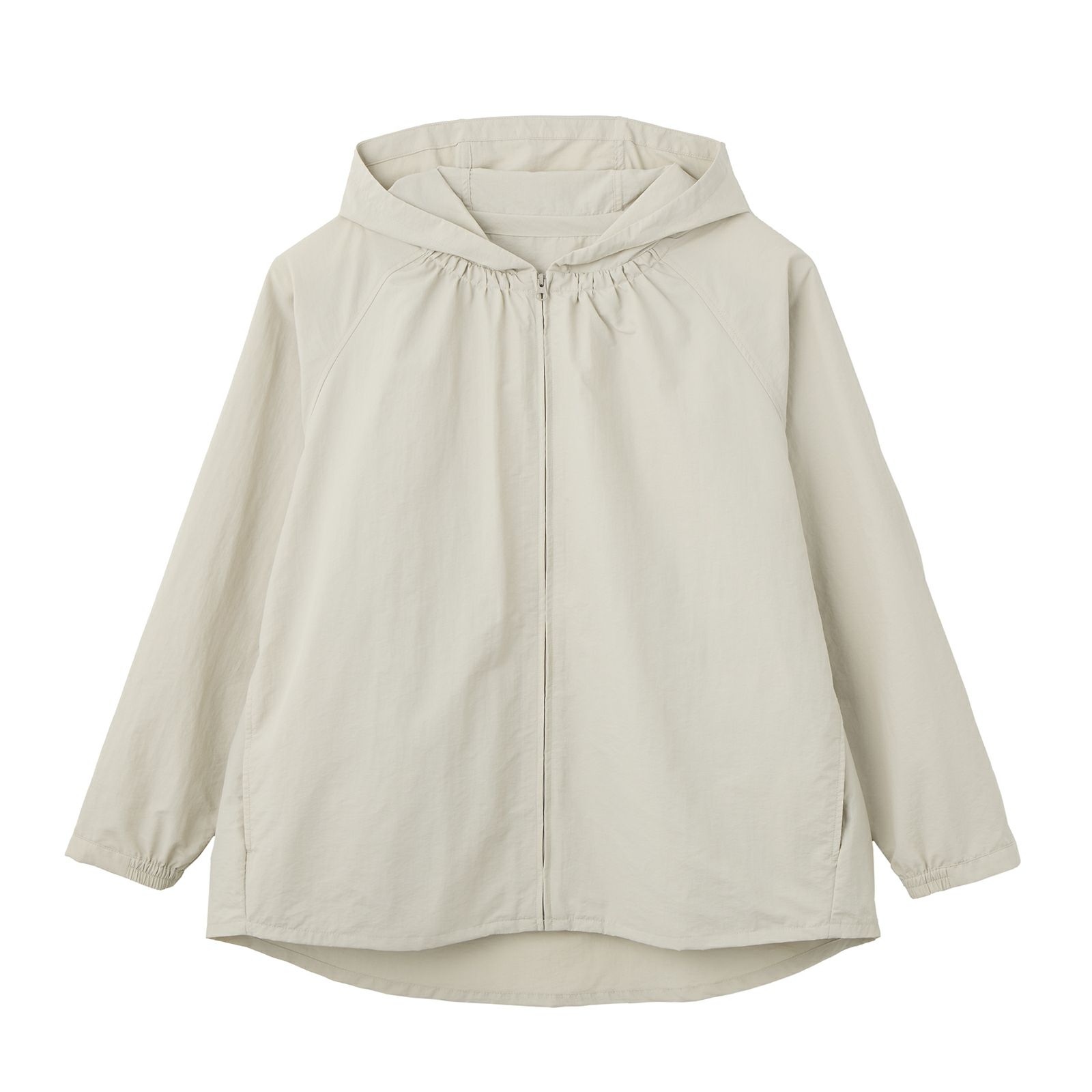 はっ水　ナイロンマウンテンパーカ