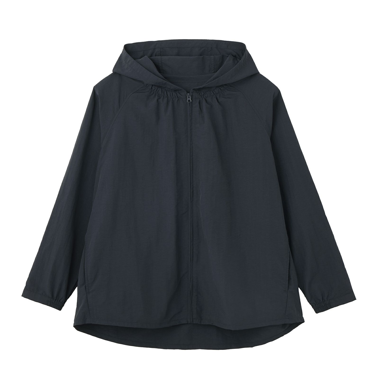 はっ水　ナイロンマウンテンパーカ