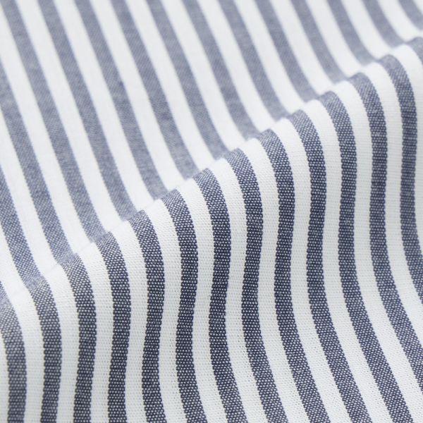 【てまラク】　綿混長袖レギュラーシャツ