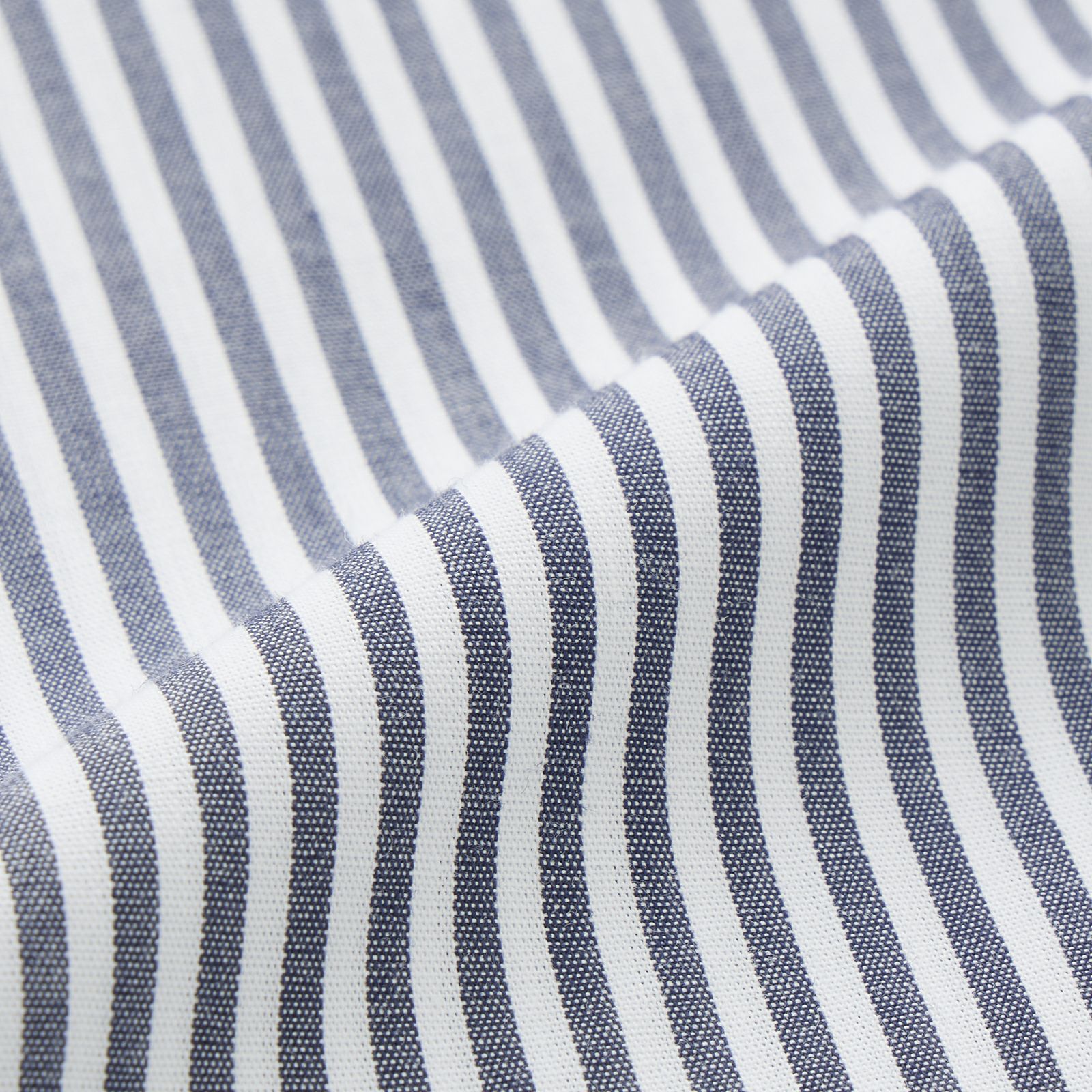 【てまラク】　綿混長袖レギュラーシャツ