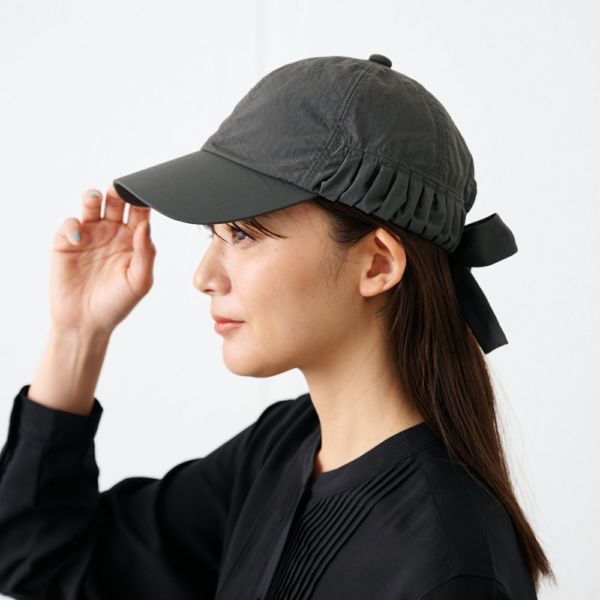 ギャザーキャップ