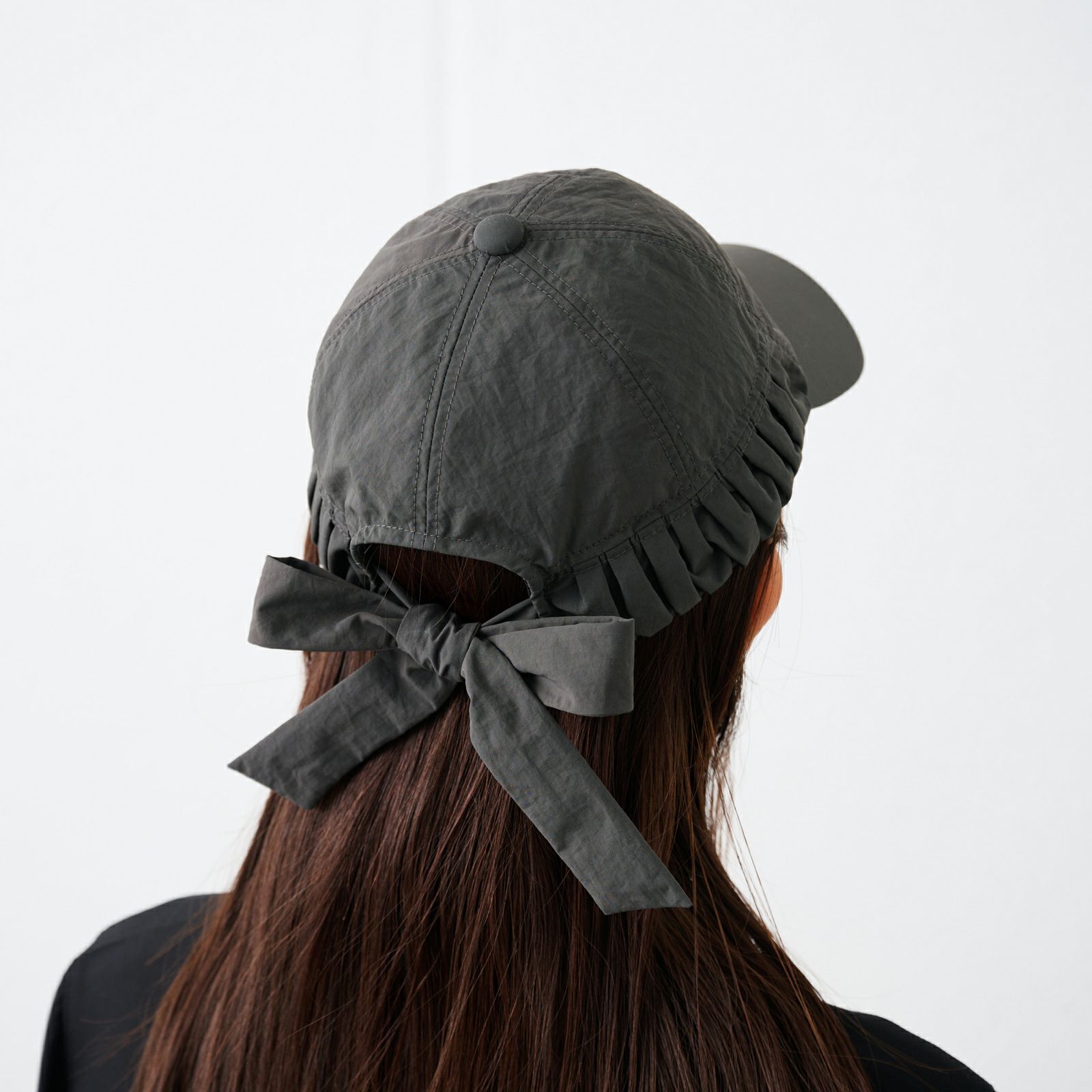 ギャザーキャップ