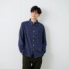 【てまラク】フランネルボタンダウンシャツ