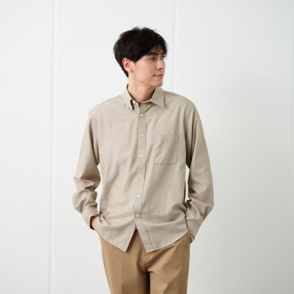 【てまラク】ツイルシャツ