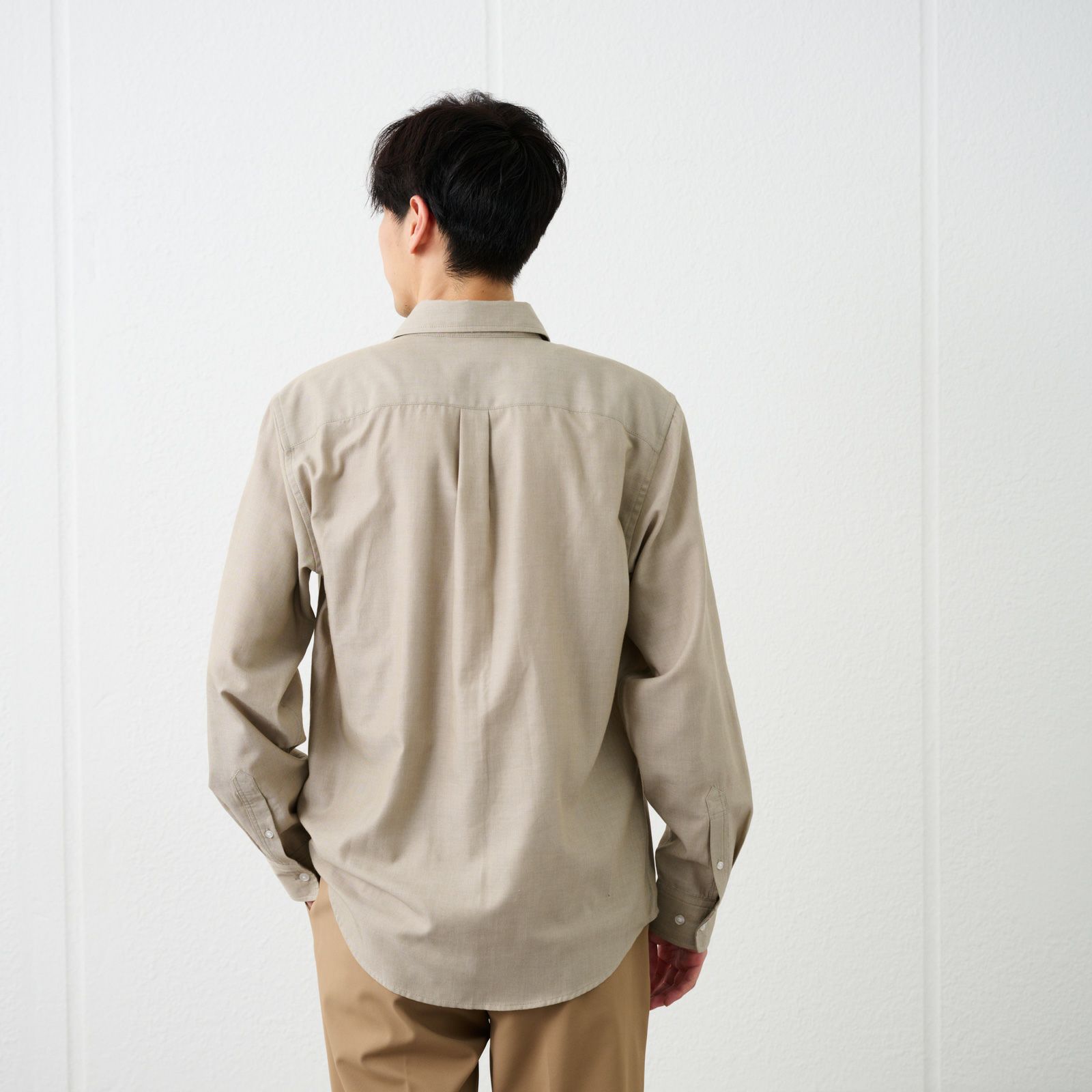 【てまラク】ツイルシャツ