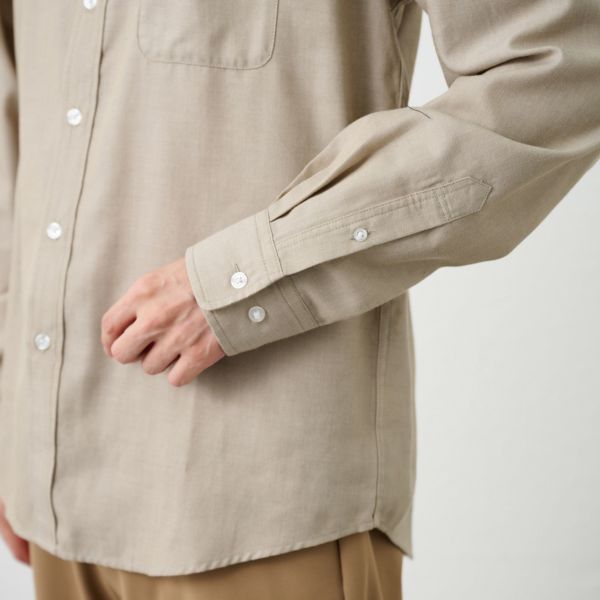 【てまラク】ツイルシャツ