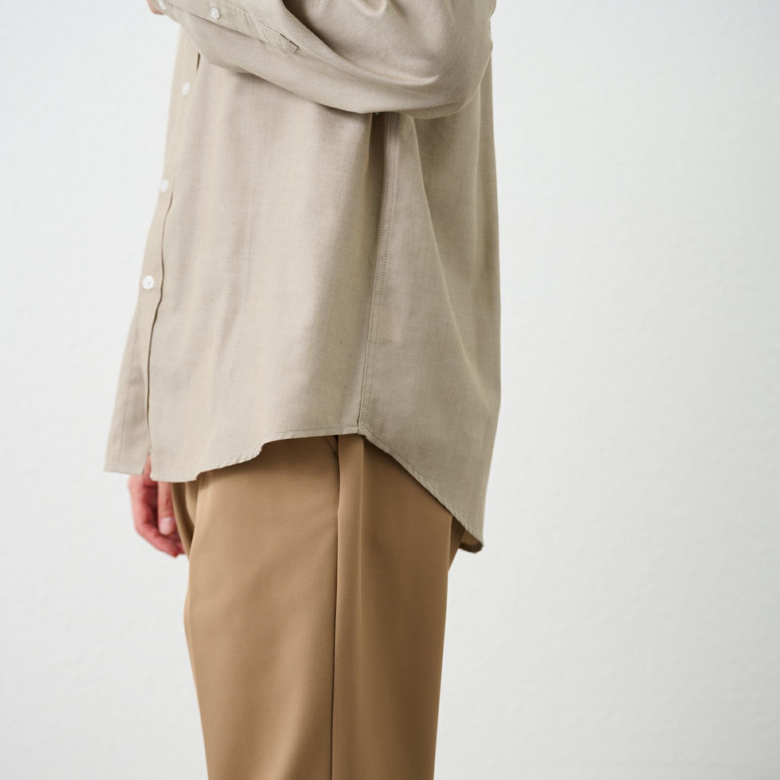 【てまラク】ツイルシャツ