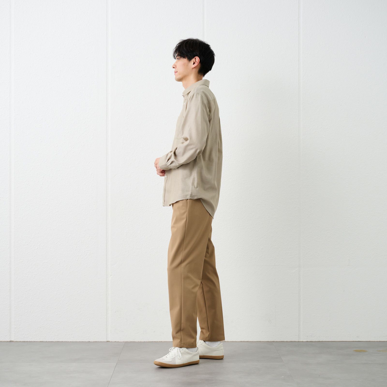 【てまラク】ツイルシャツ