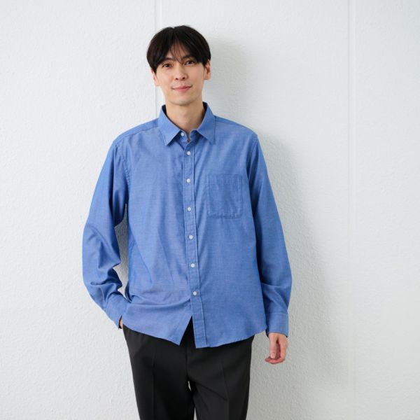 【てまラク】ツイルシャツ