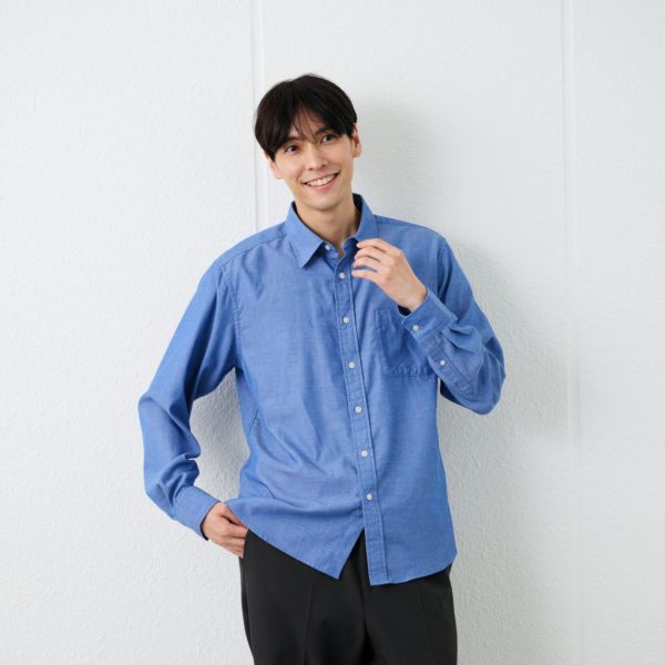 【てまラク】ツイルシャツ