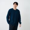 ワッフル　クルーネック長袖Ｔシャツ