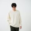 ワッフル　クルーネック長袖Ｔシャツ