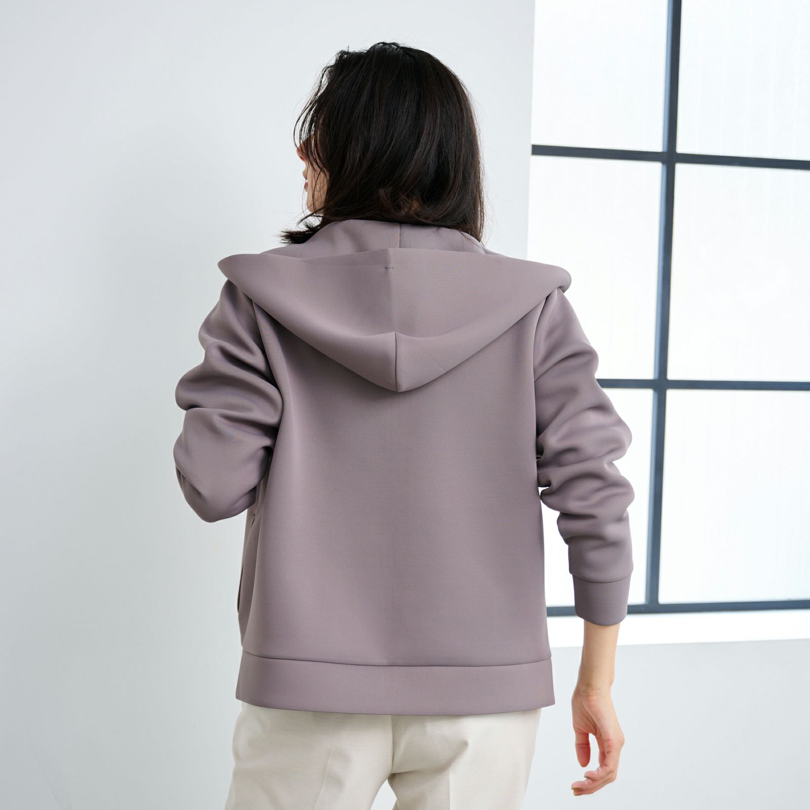 エアリースウェット　フルジップパーカ