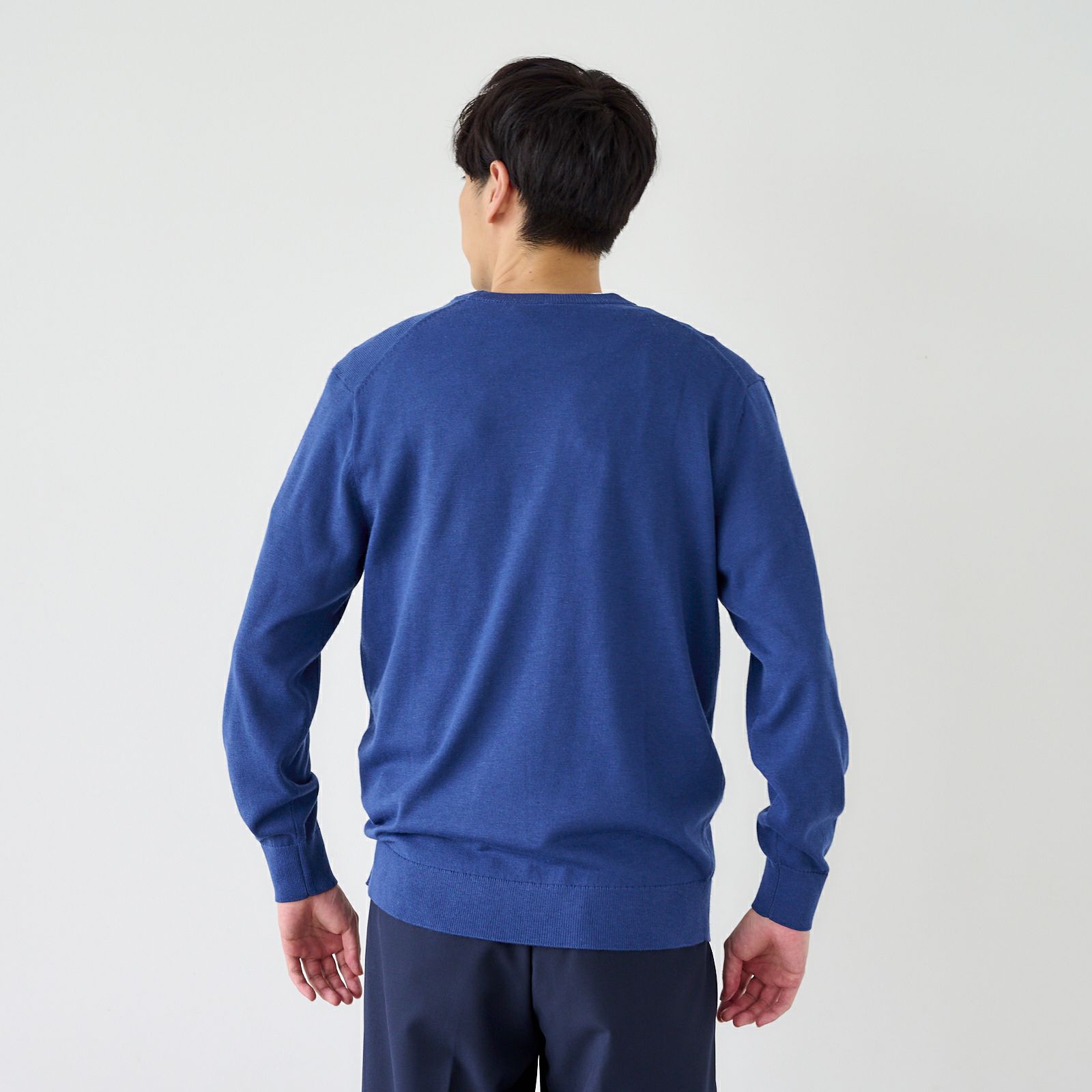 ハイゲージ　クルーネックプルオーバー