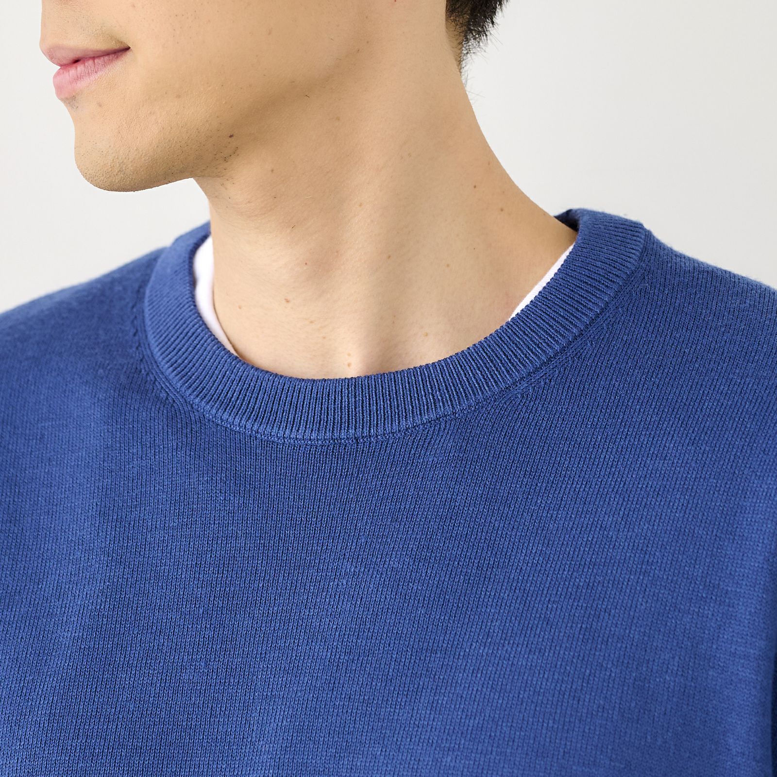 ハイゲージ　クルーネックプルオーバー