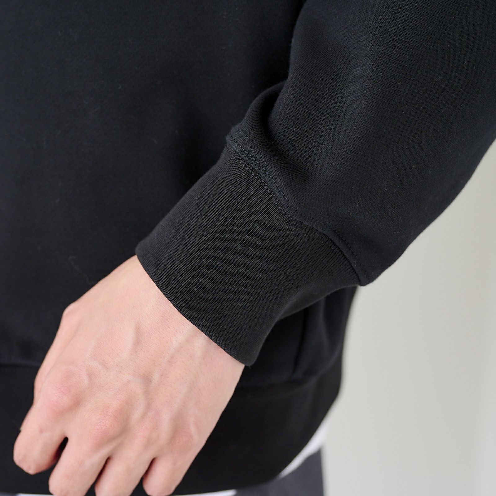 シルキーコットン　裏毛スウェットトラックブルゾン