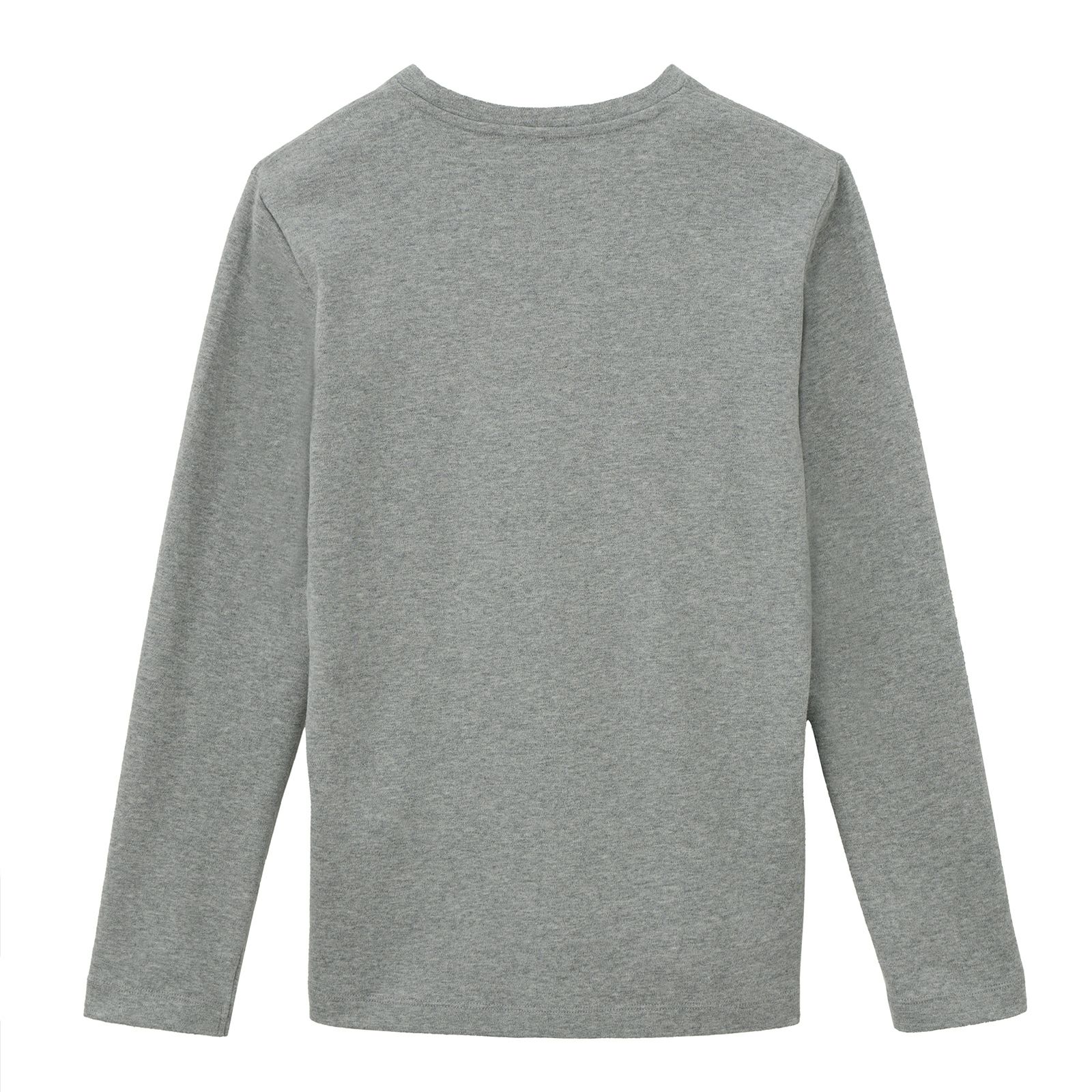 コットン１００起毛　クルーネック長袖Tシャツ