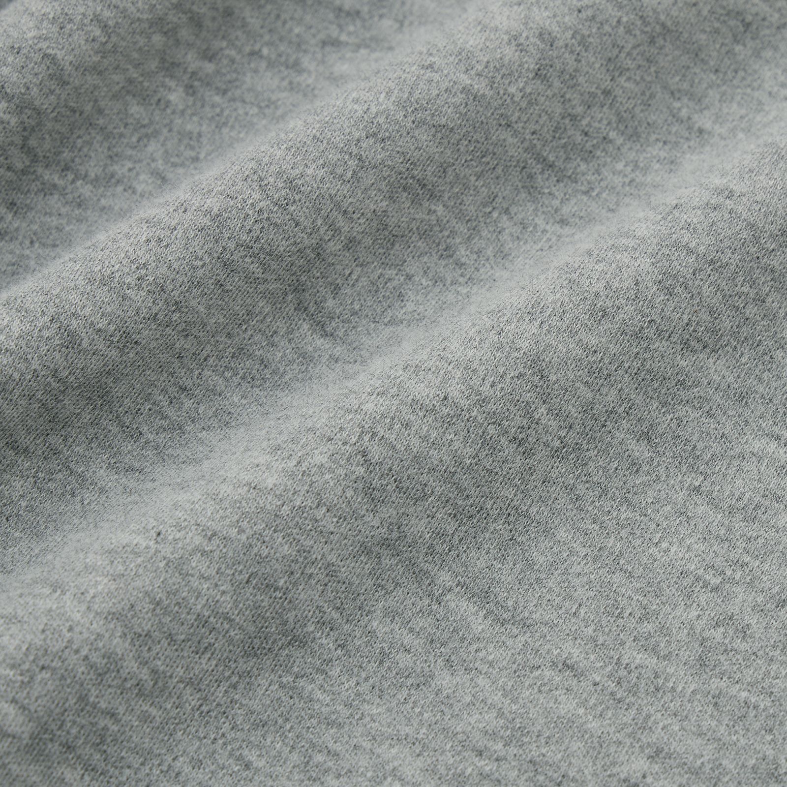 コットン１００起毛　クルーネック長袖Tシャツ