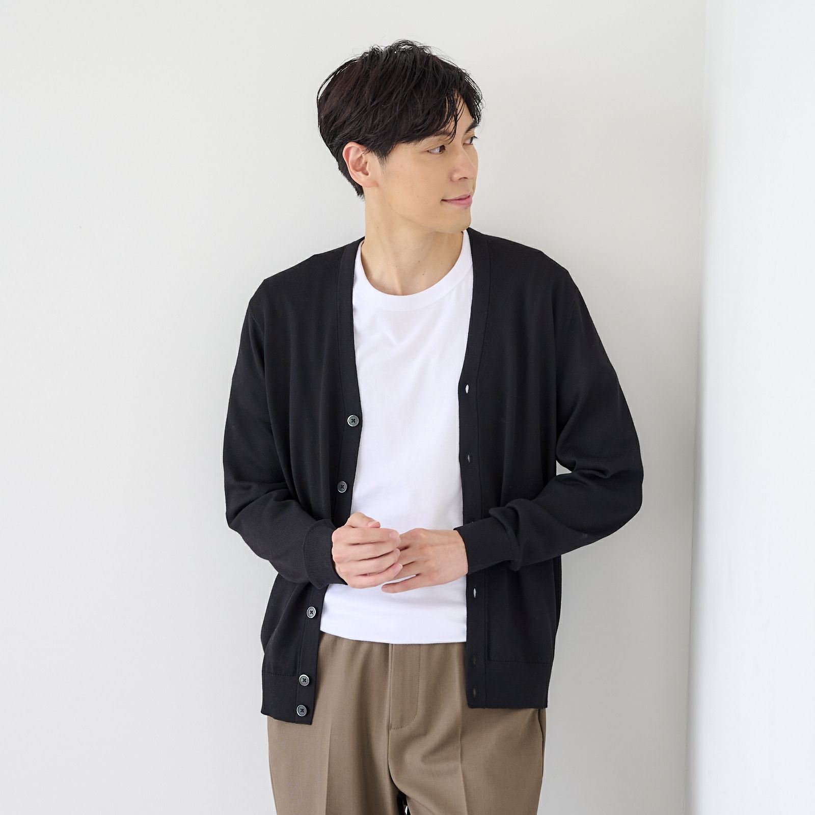 ハイゲージ　カーディガン