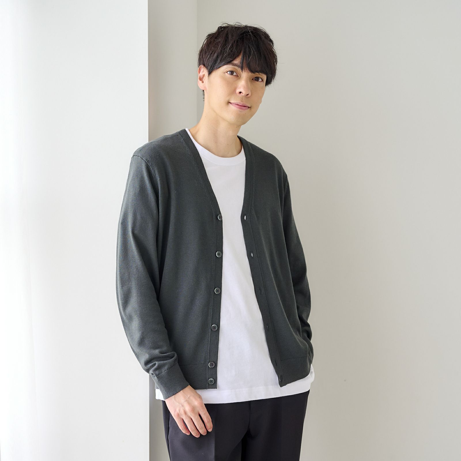 ハイゲージ　カーディガン