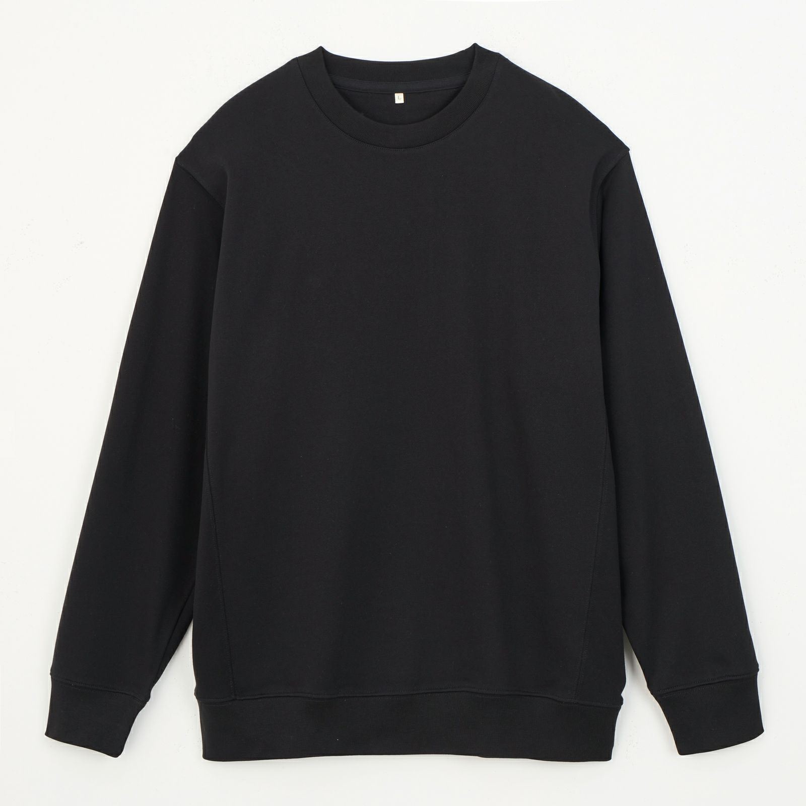 シルキーコットン　裏毛スウェットクループルオーバー