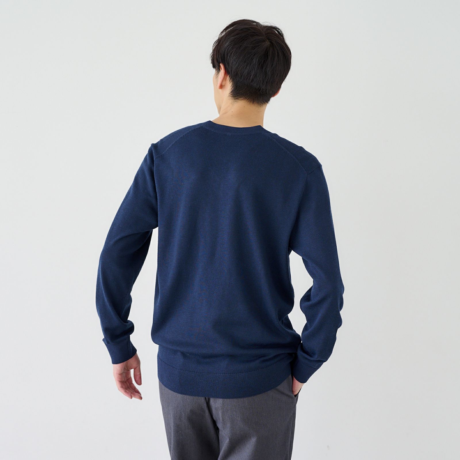 ハイゲージ　Ｖネックプルオーバー