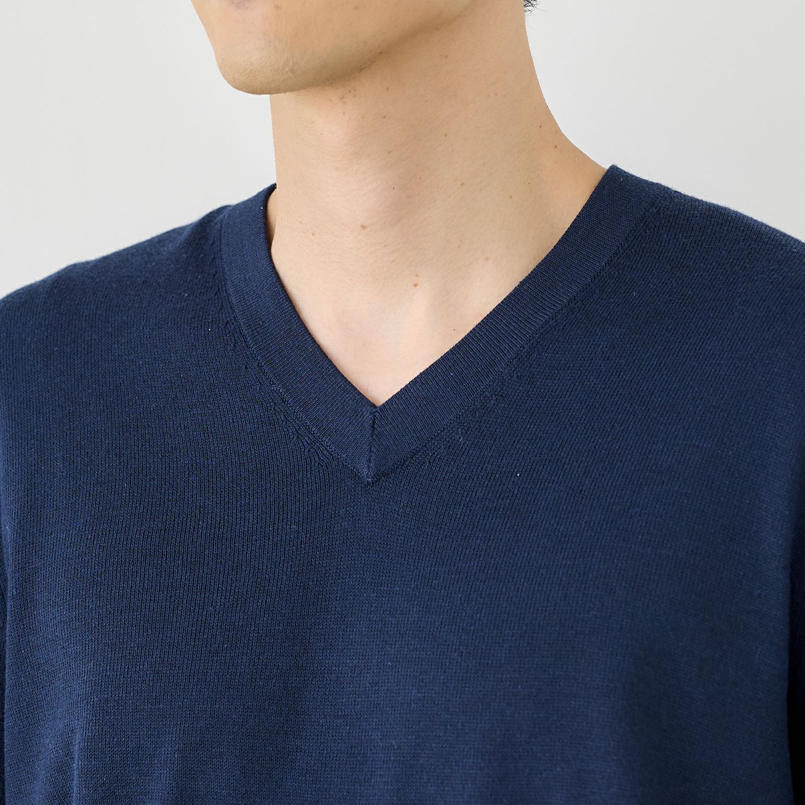 ハイゲージ　Ｖネックプルオーバー