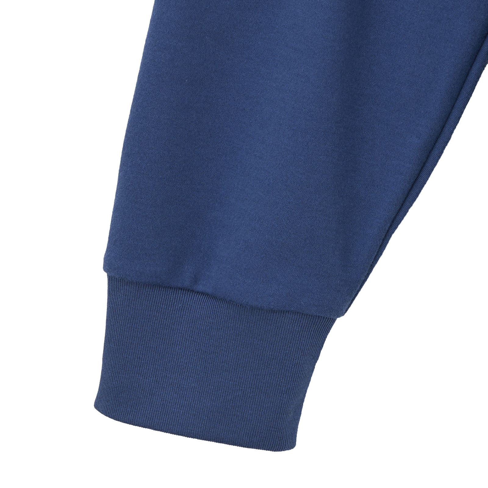 コットン起毛　クルーネック長袖Tシャツ