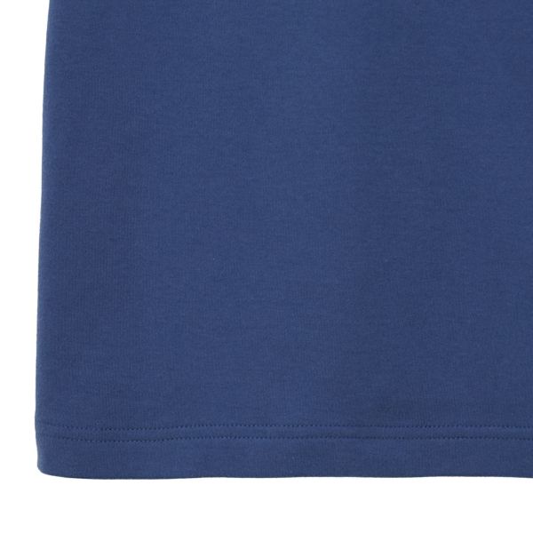 コットン起毛　クルーネック長袖Tシャツ