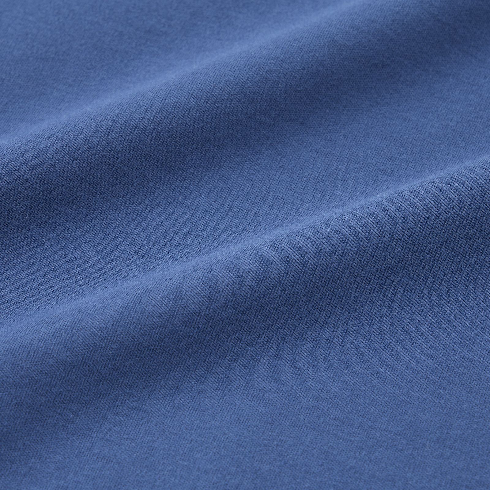 コットン起毛　クルーネック長袖Tシャツ