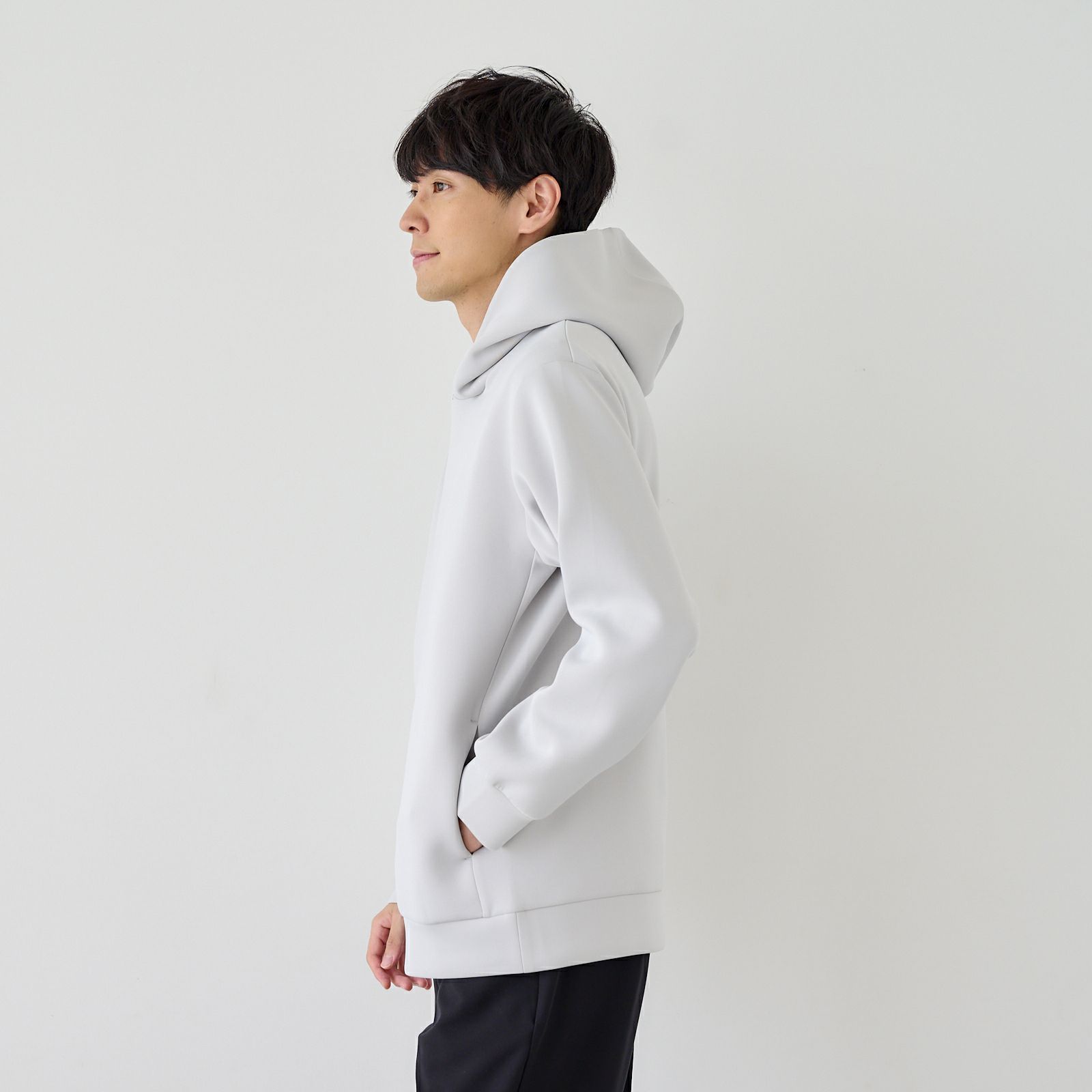 エアリースウェット　長袖プルパーカ