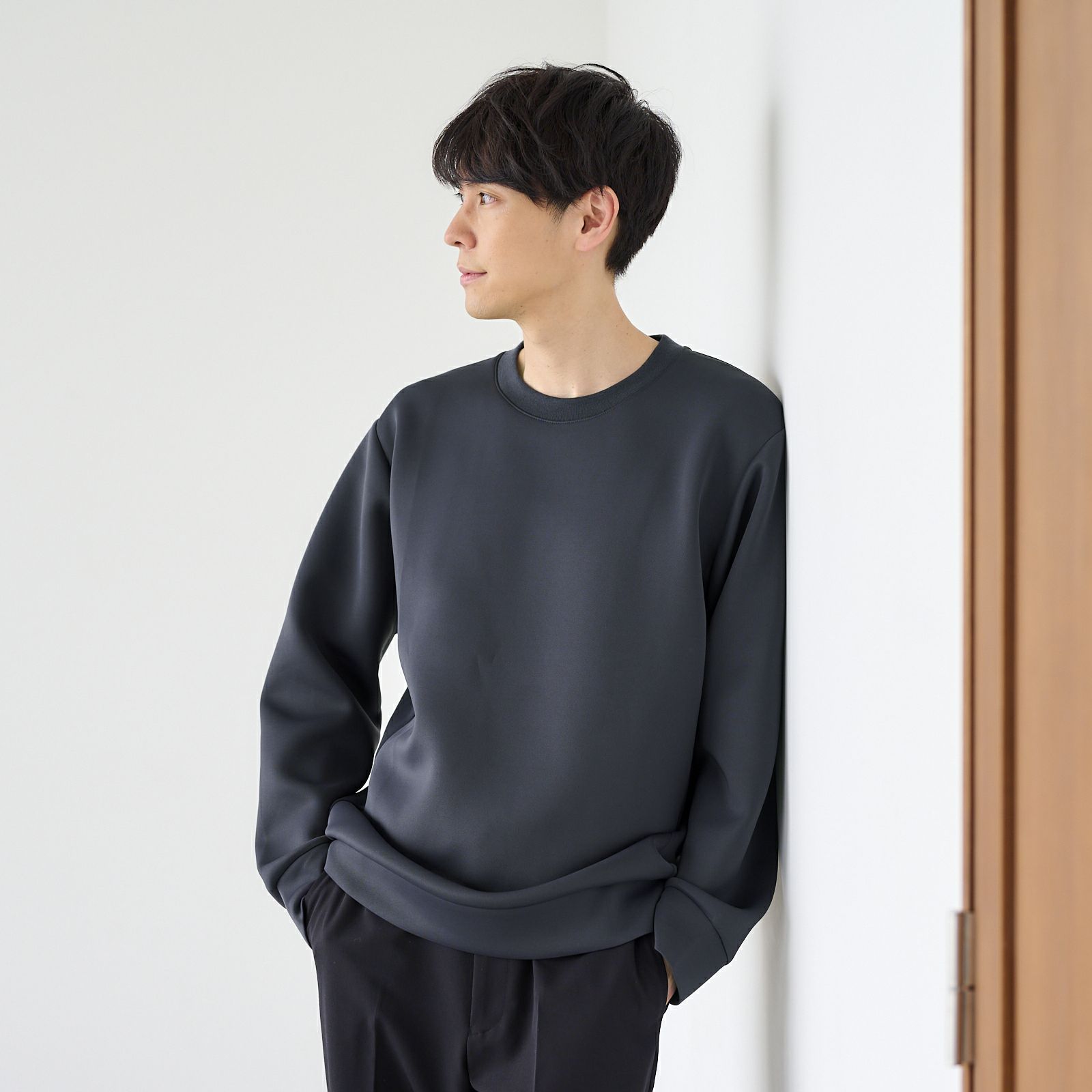 エアリースウェット　クルーネッックプルオーバー