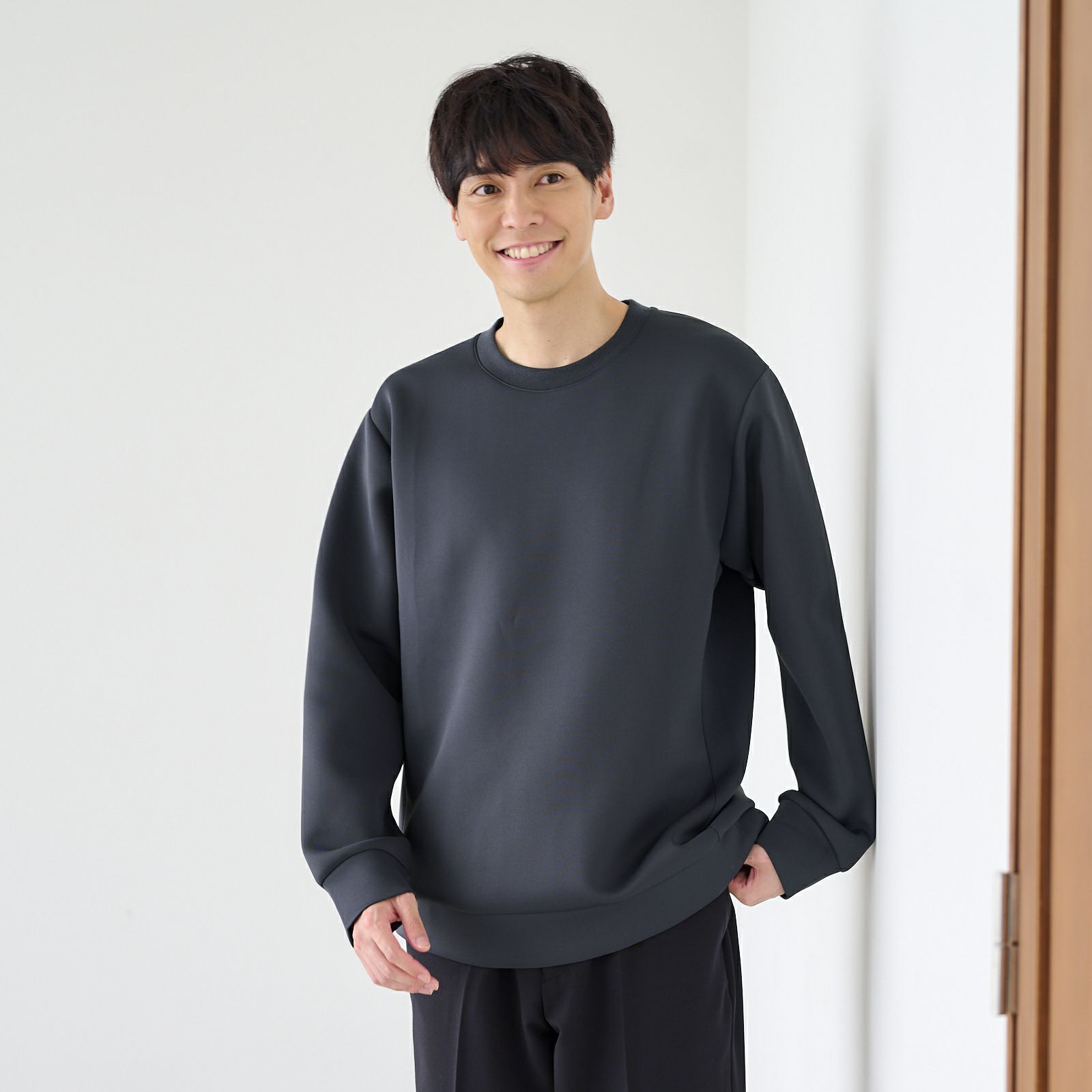 エアリースウェット　クルーネッックプルオーバー