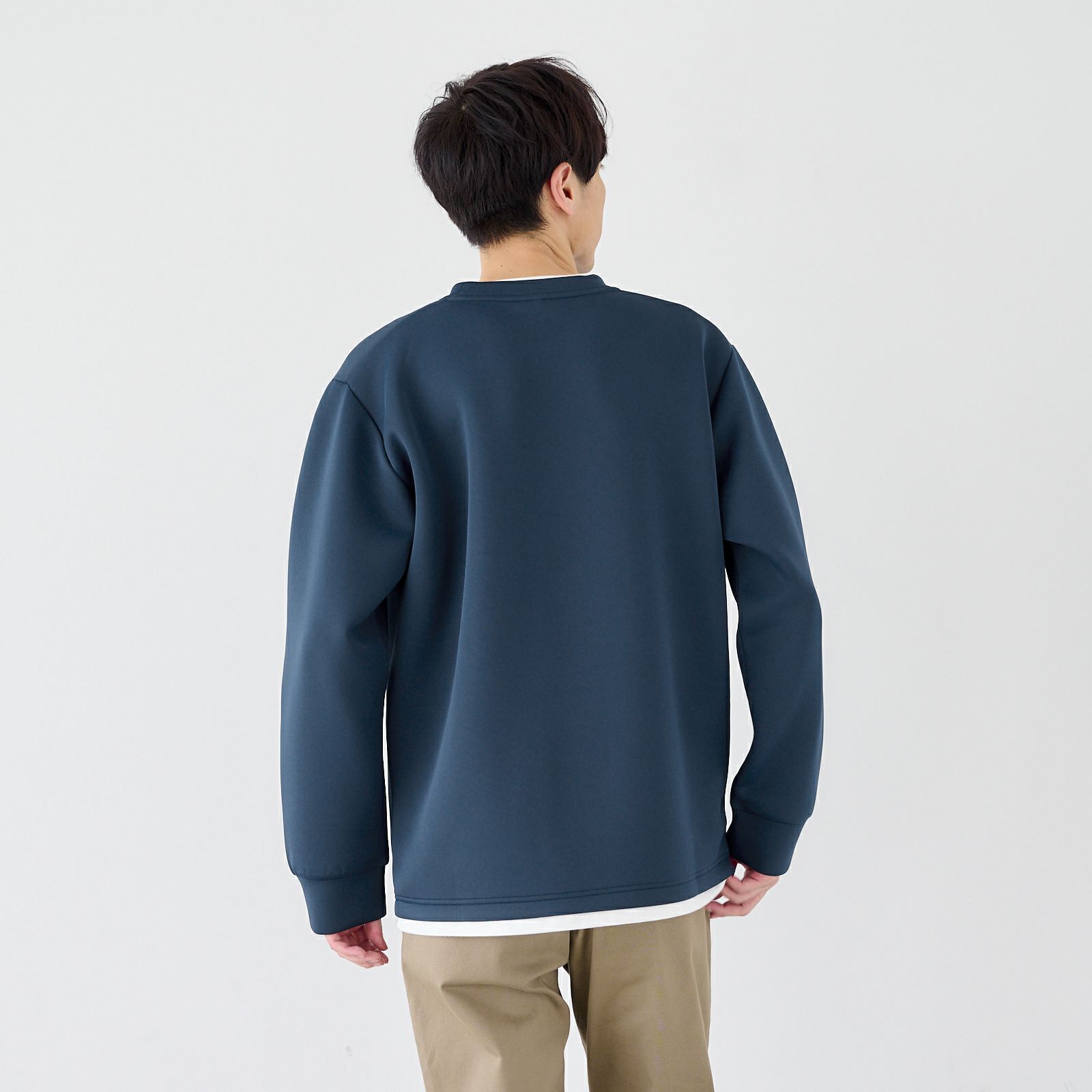 エアリースウェット　フェイクプルオーバー