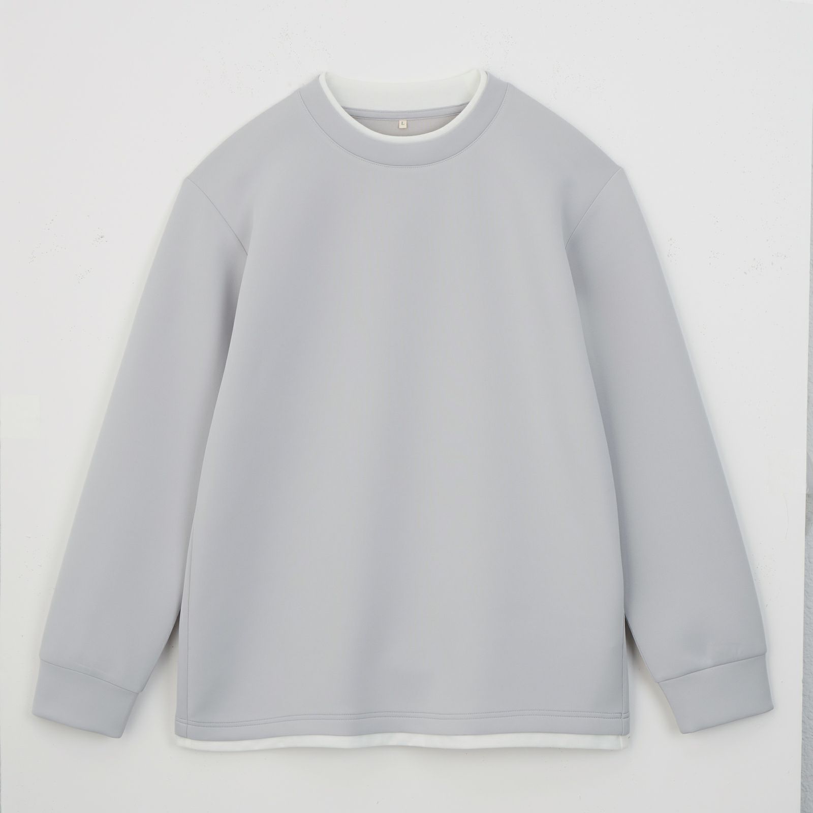 エアリースウェット　フェイクプルオーバー