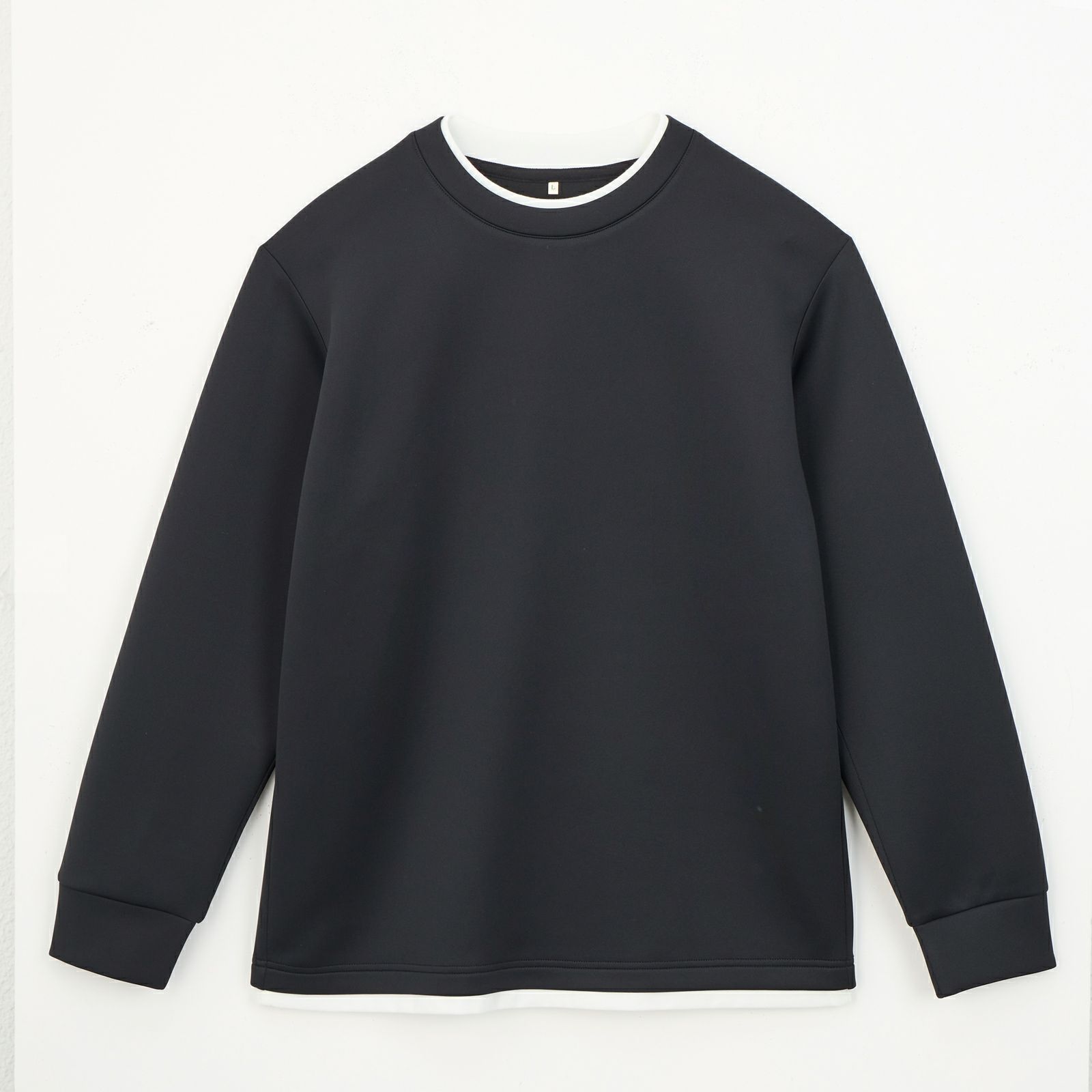 エアリースウェット　フェイクプルオーバー