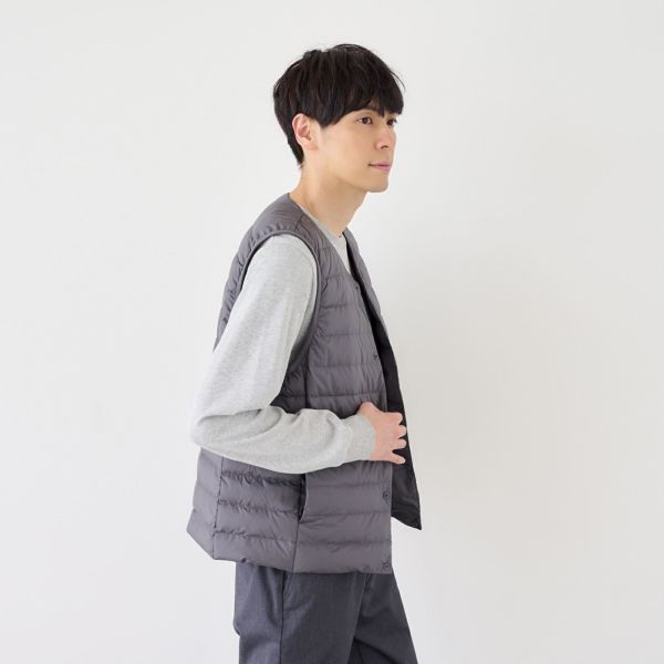 ウオッシャブル　ダウンベスト
