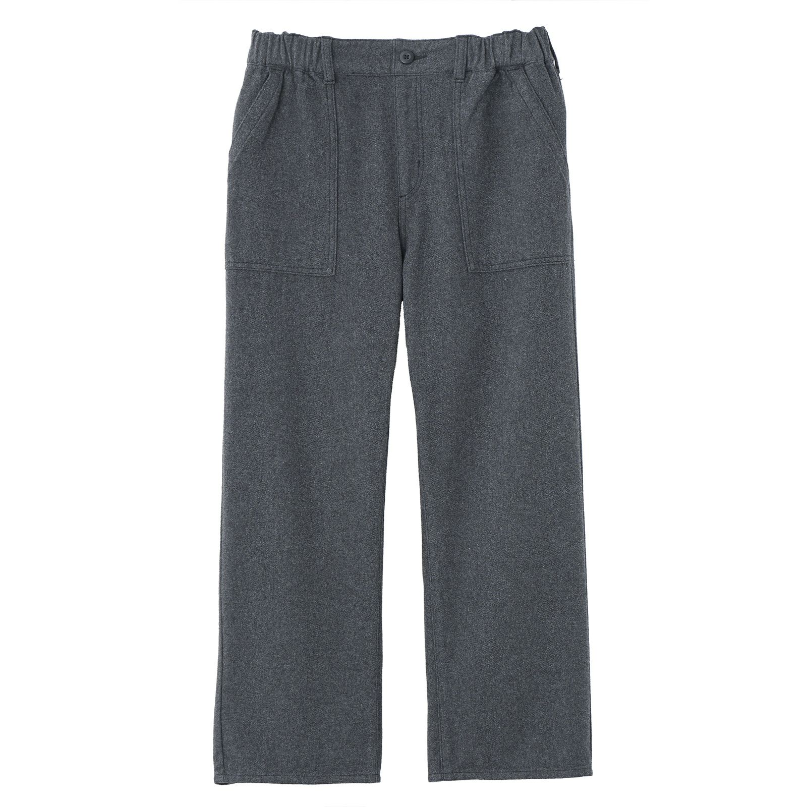 コットン100%　ストレートベーカーパンツ