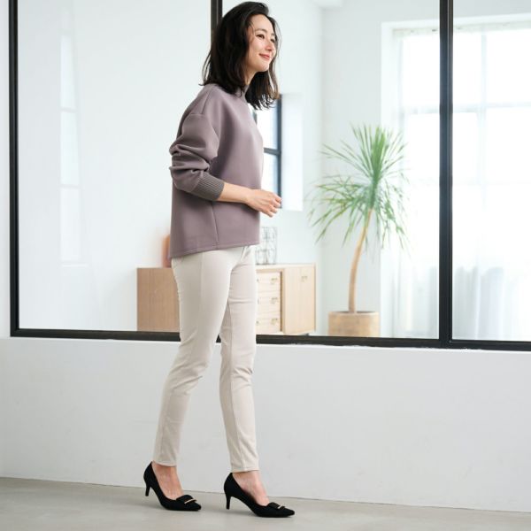 アルガンオイル　裏起毛レギンスパンツ