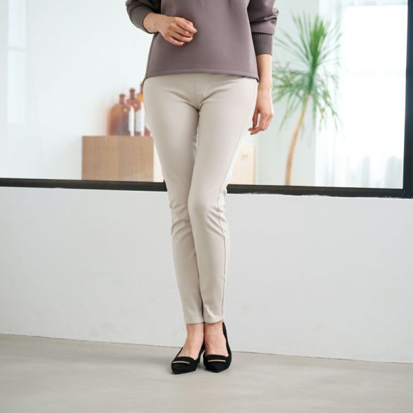 アルガンオイル　裏起毛レギンスパンツ