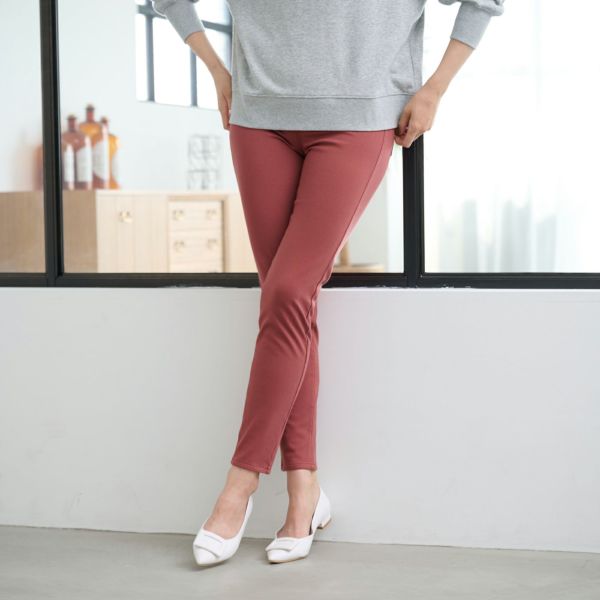 アルガンオイル　裏起毛レギンスパンツ