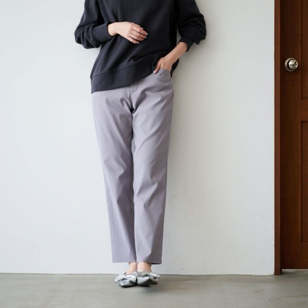 ハイストレッチ裏起毛ストレートパンツ