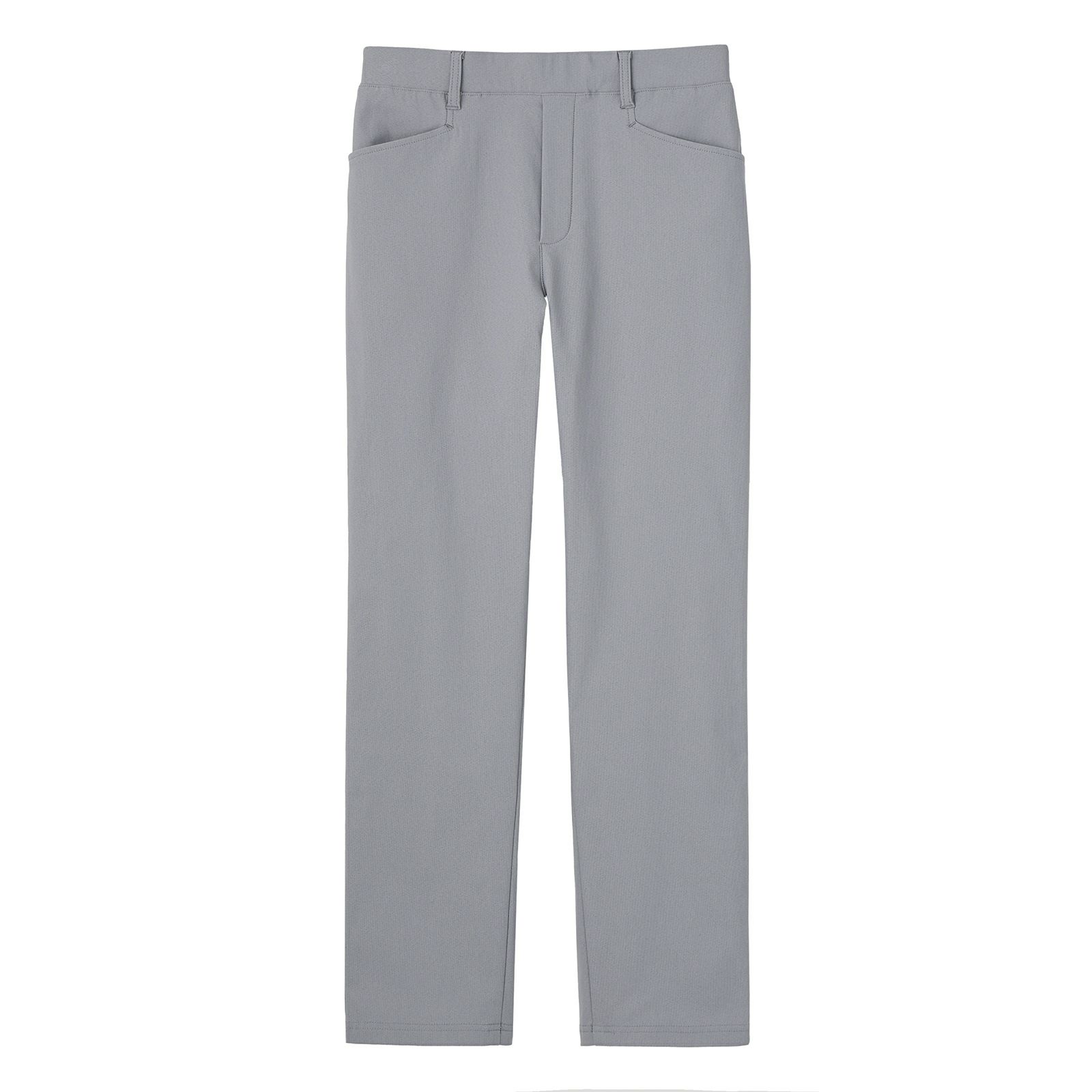 ハイストレッチ裏起毛ストレートパンツ