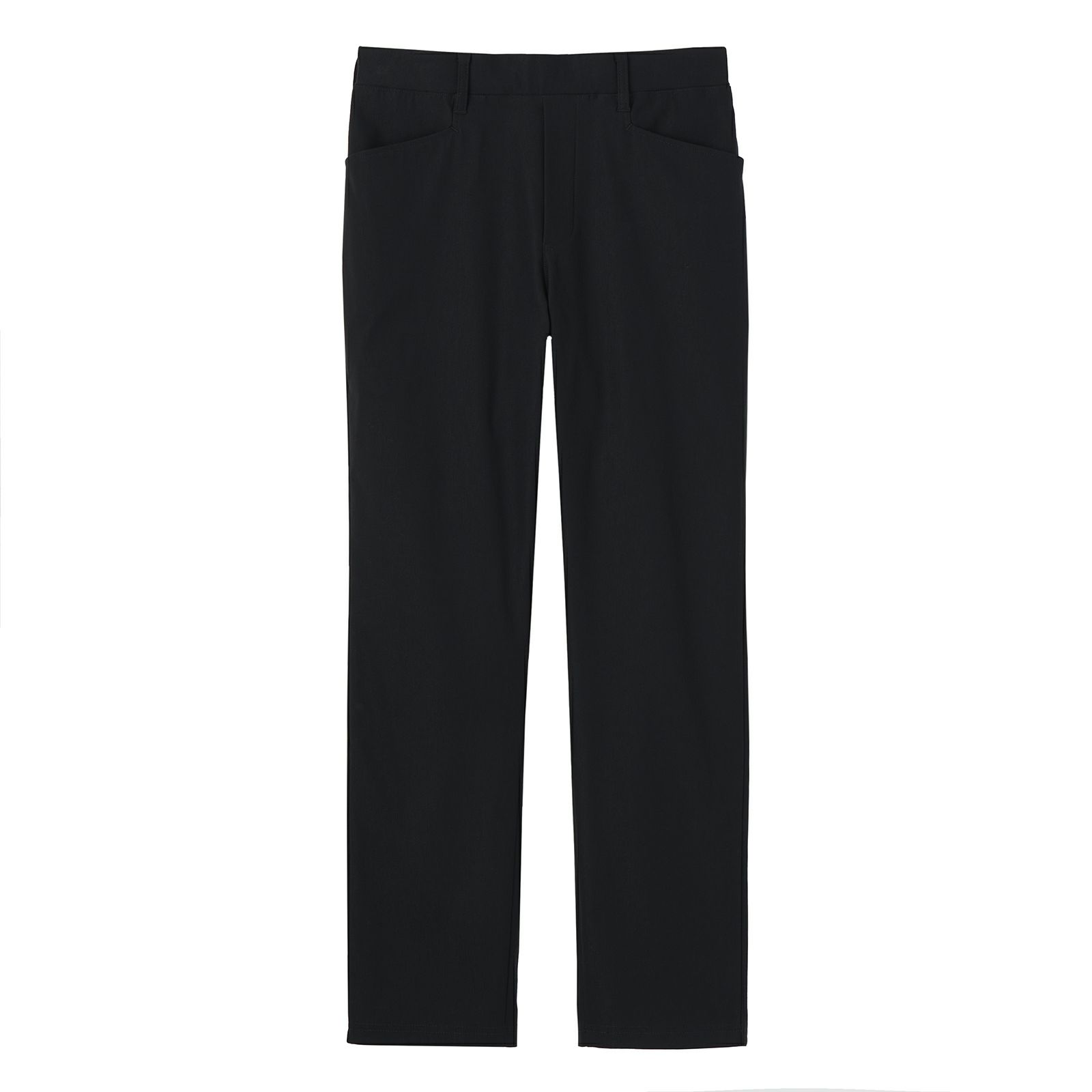 ハイストレッチ裏起毛ストレートパンツ