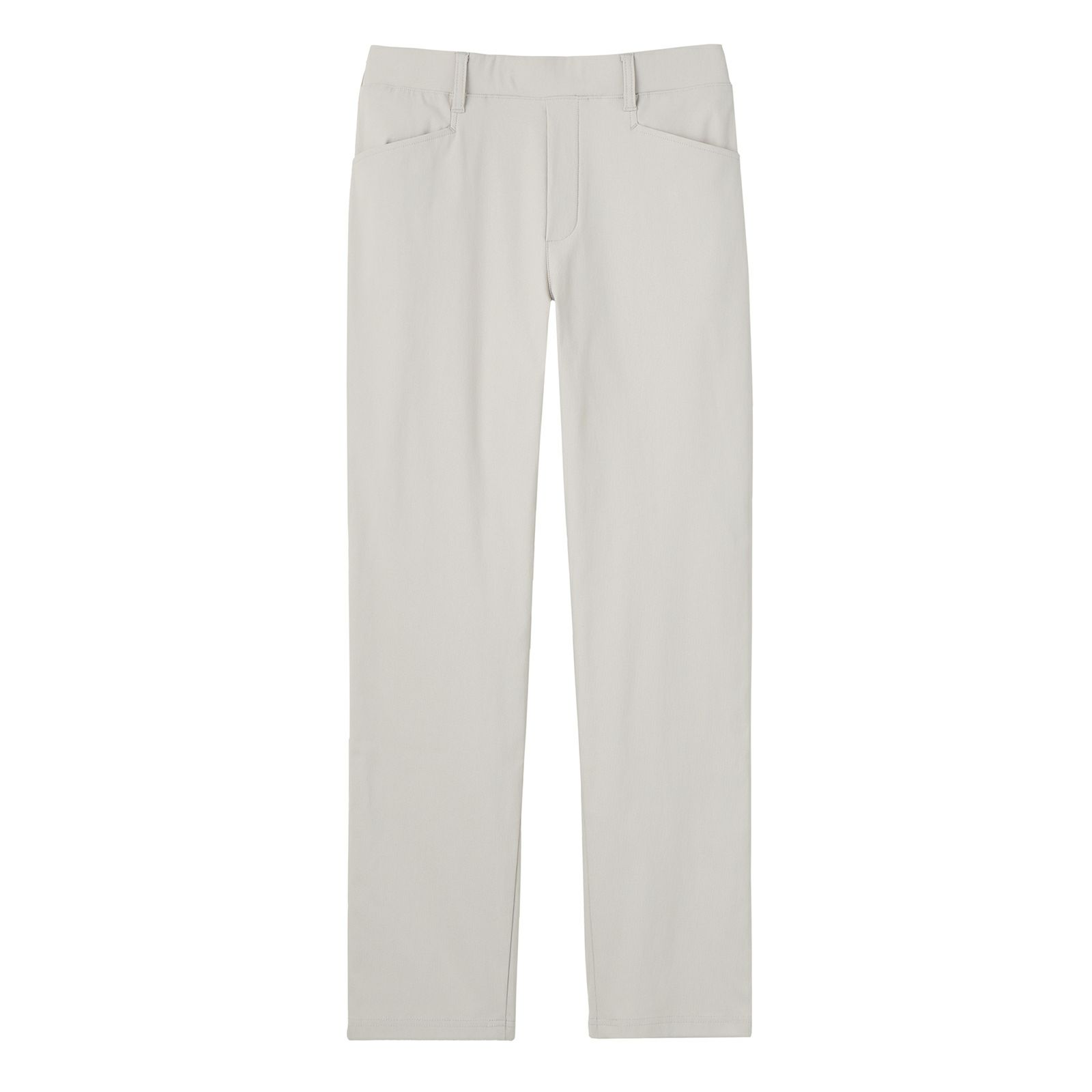 ハイストレッチ裏起毛ストレートパンツ