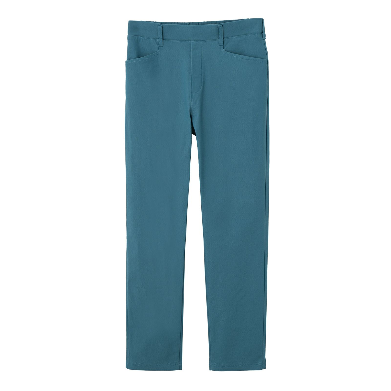 ハイストレッチ裏起毛ストレートパンツ